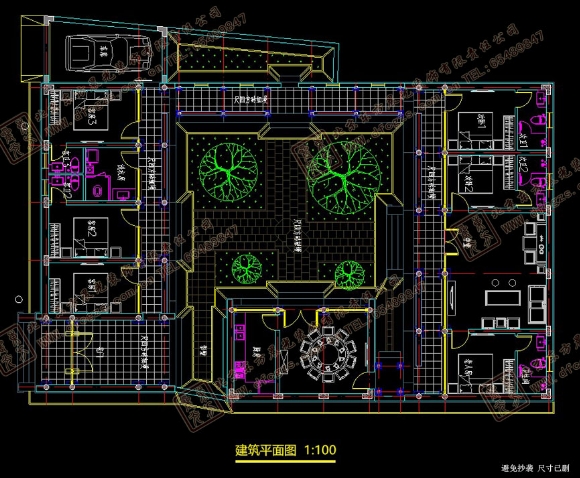 農(nóng)村自建房設計四合院