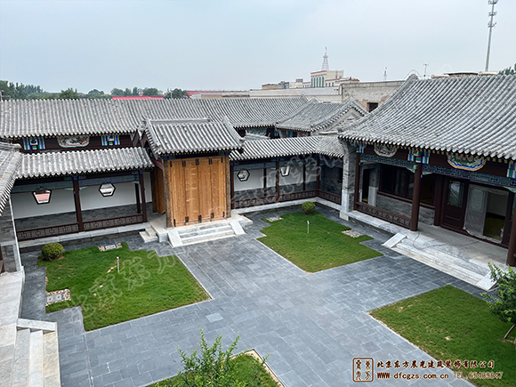 仿古二層四合院