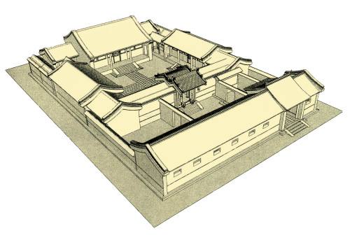 四合院設計圖