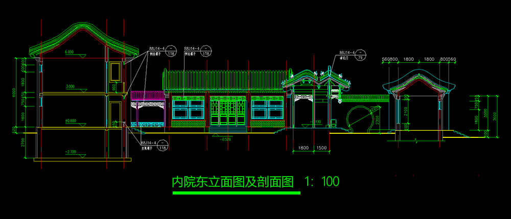 徽派二進中式會所設計案例